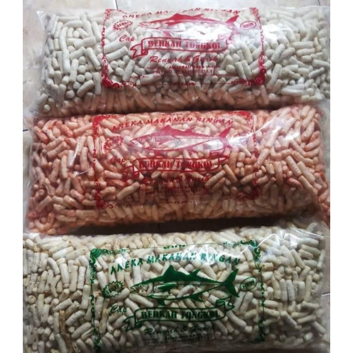 

krupuk tongkol 3 varian