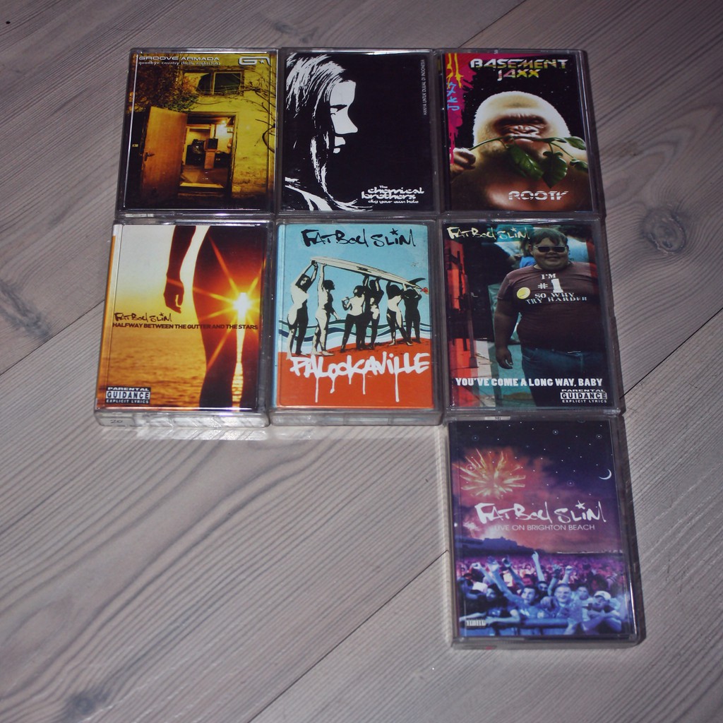 kaset pita big beat / electronica / electronic