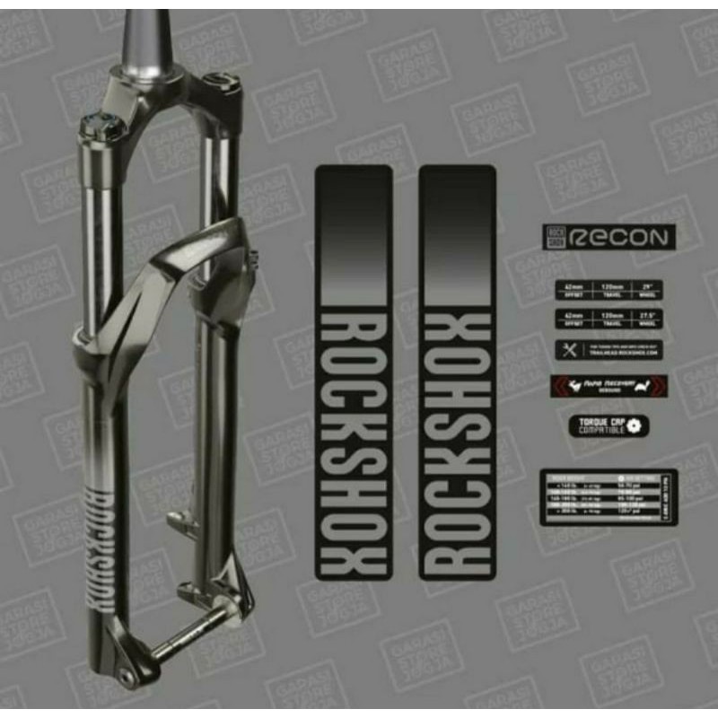 decal rockshox recon 2021