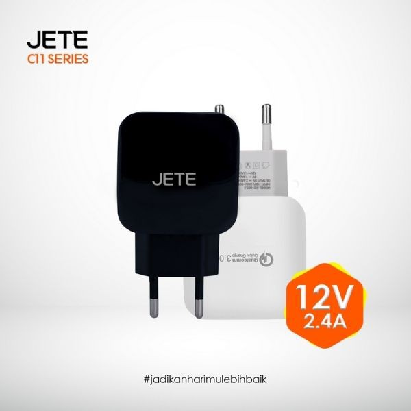 Charger Quick Charge 3.0 JETE C11  - Garansi Resmi 12 Bulan