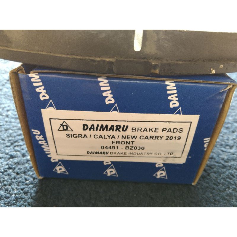 Kanvas/Kampas Rem Depan Calya, Sigra Merk Daimaru (04491-Bz030)