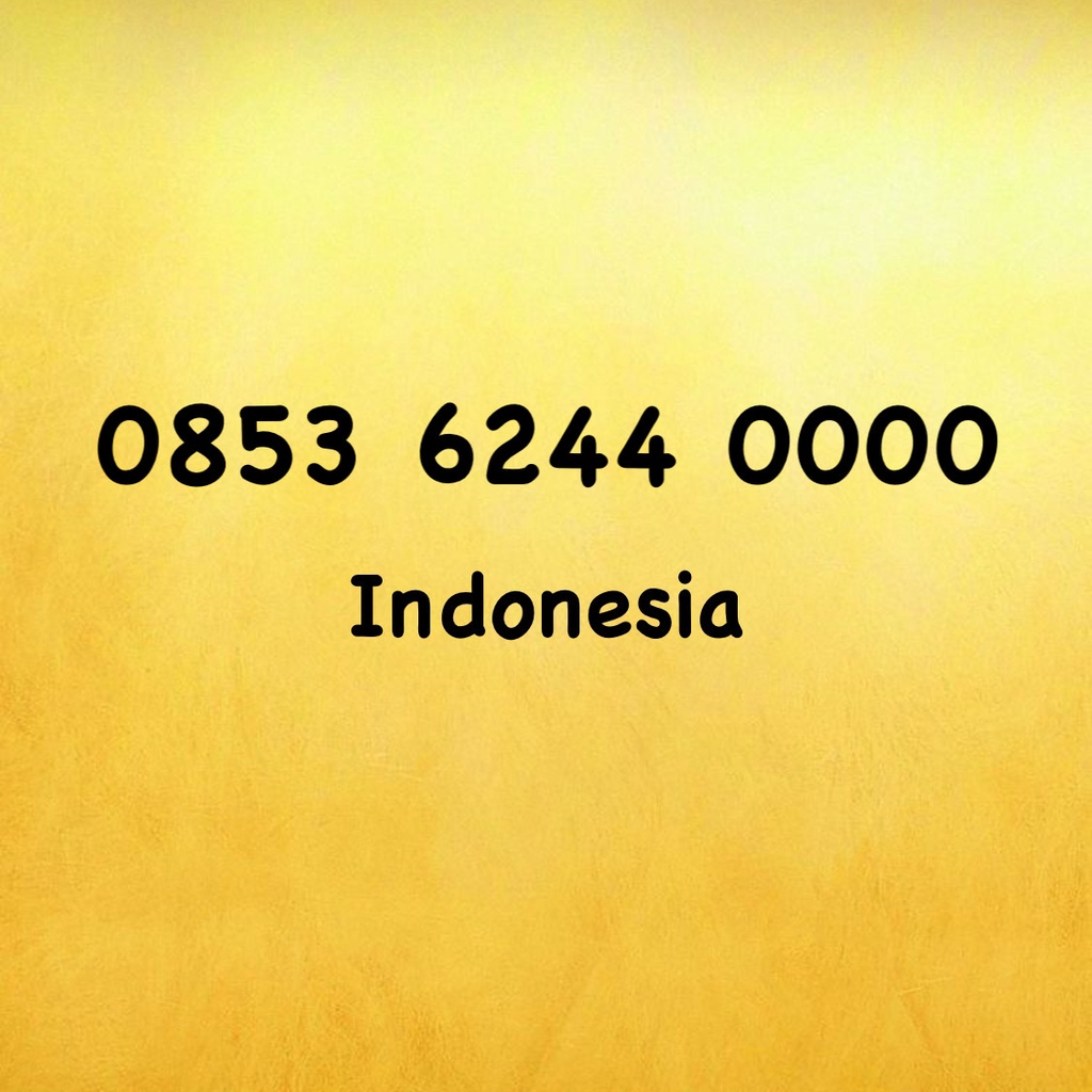 Nomor Cantik Kartu AS Triple AA - 0853 6244 0000 - 0853 62 440000