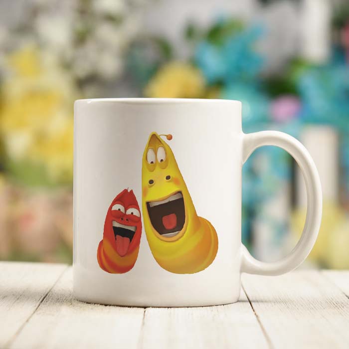 Gelas Keramik Larva Cute Mug
