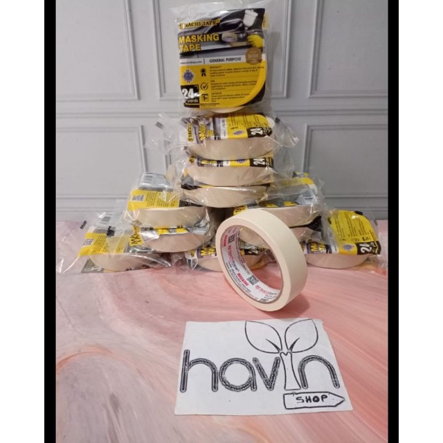 

LAKBAN KERTAS 1 inchi dan 2 inchi/MASKING TAPE