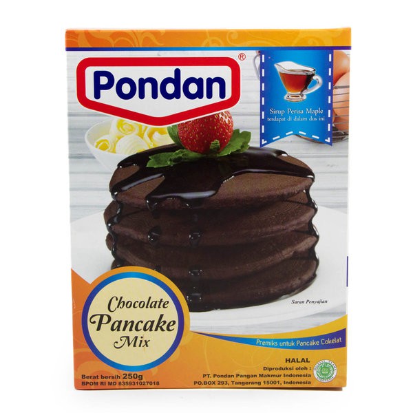 Pondan Pancake Coklat 250gr