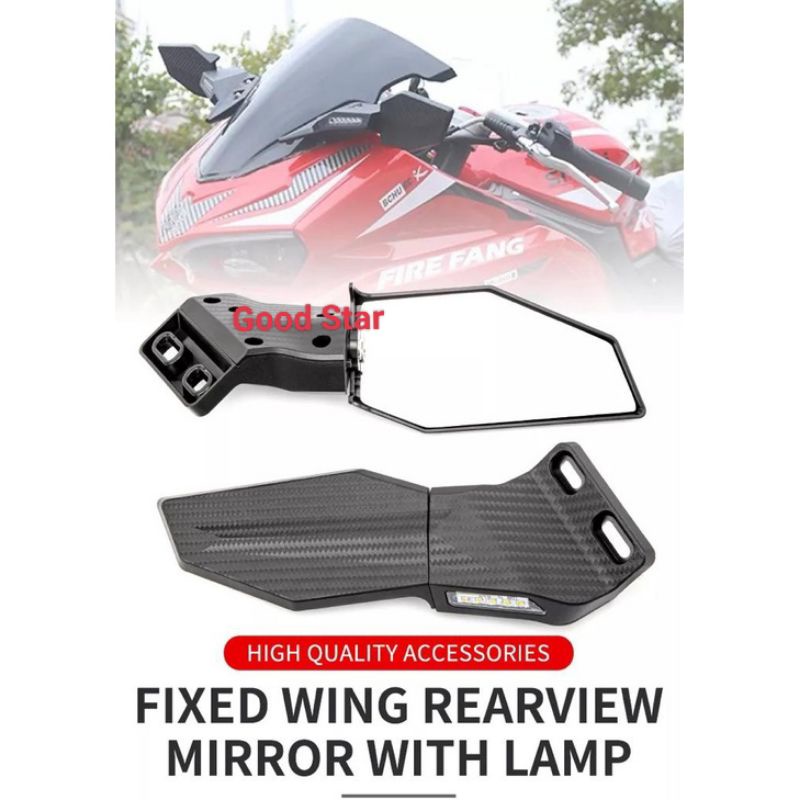 SPION WINGLET NMAX.NINJA Fi250/NINJA ZR250/R15/R25.CBR150/CBR250 DLL(UNIVERSAL)