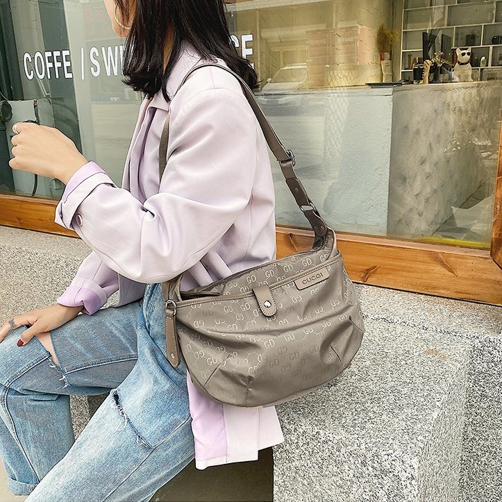 JK 931 1KG MUAT 3PCS TAS SELEMPANG WANITA FASHION IMPORT SHOULDER MESSENGER BAG NILON U4423 Y18710 E6598 T962