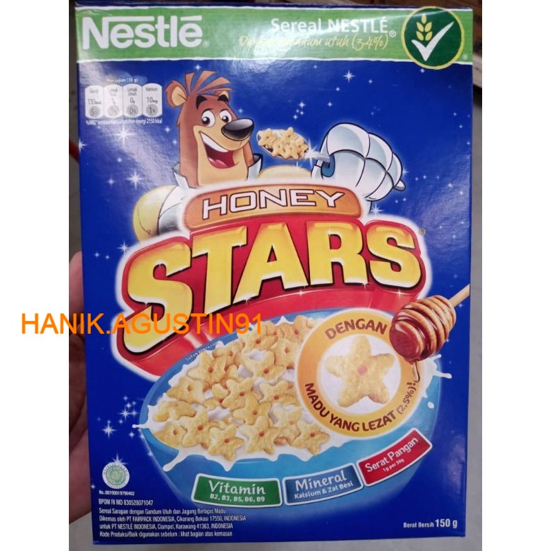 

HONEY STARS Cereal Box 150g / Sereal Sarapan Honey stars