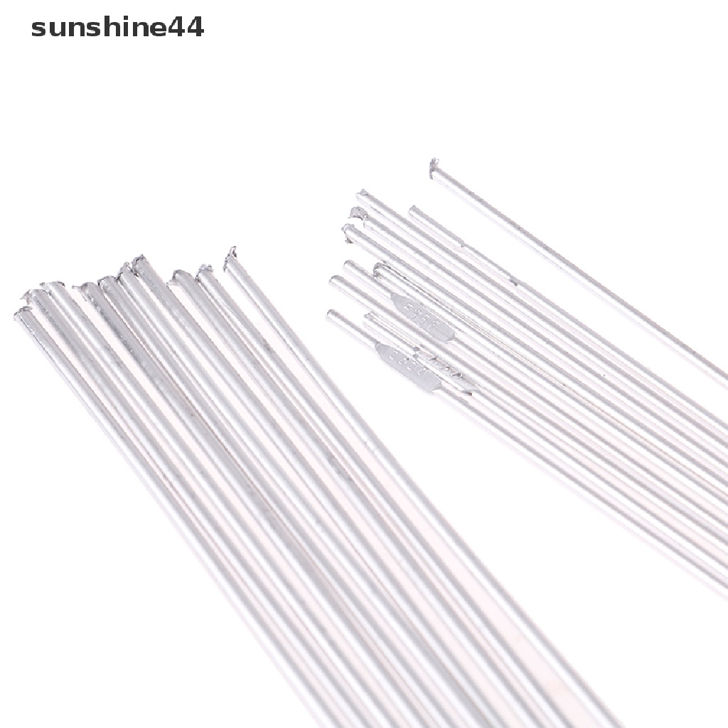 Sunshine 10PCS Kawat Las Aluminum Suhu Rendah 2mm 1.6mm