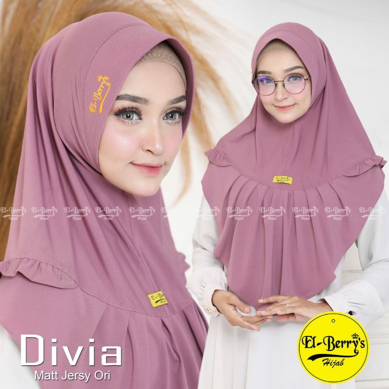 HIJAB INSTAN DIVIA ORI EL BERRY'S HIJAB
