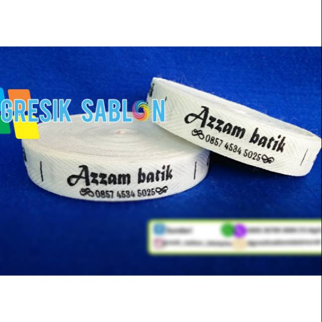 2 roll Piterban ukuran 2 cm