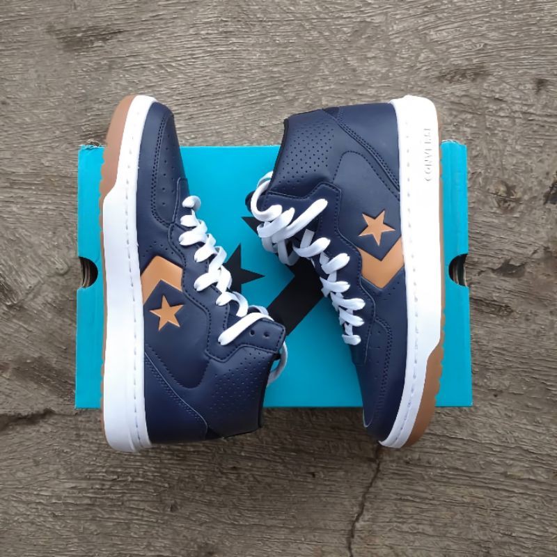 Sepatu Sneakers CONVERSE RIVAL MID - Obsidian ORIGINAL - BNIB