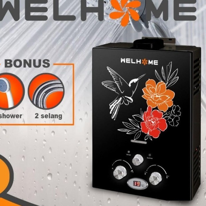 WATER HEATER GAS WELHOME GWH 6LHD