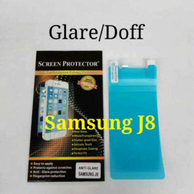 Anti Gores Screen Guard Glare Doff Samsung Galaxy J8 2018