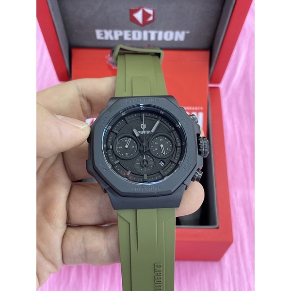 expedition e6816m pria black karet hijau