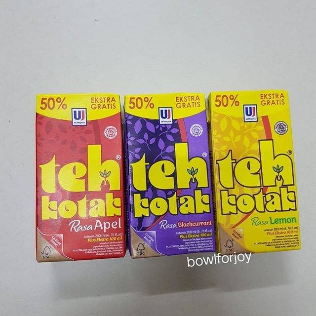 

Teh kotak rasa buah