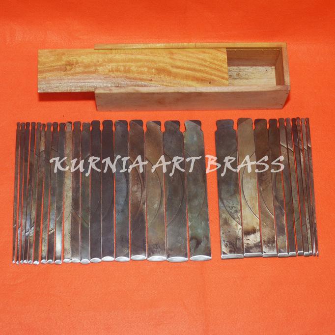 alat pahat tatah ukir kayu 1 set tajam kuat berkualitas bahan baja