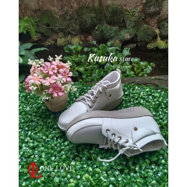Alice Boot Shoes Sepatu Boots Wanita Sepatu Wedges Wanita | Sepatu Boots One Love | Sepatu One love 