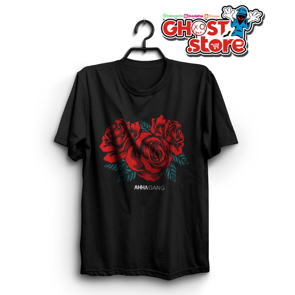 Kaos AHHA ROSE BLACK