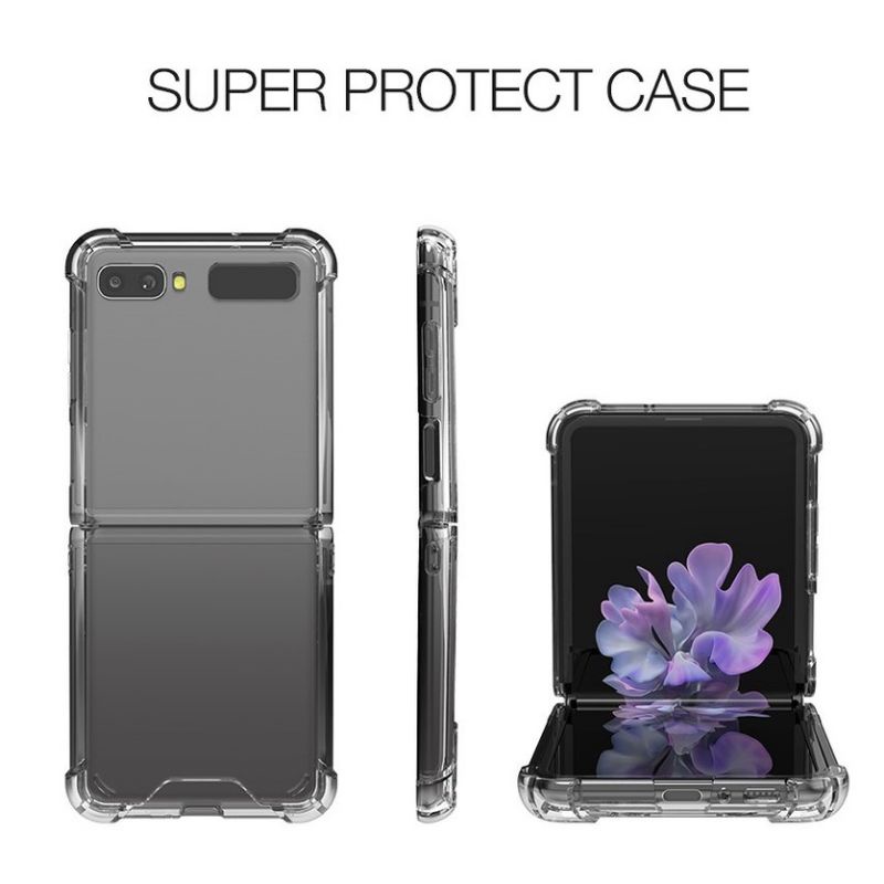 Case Samsung Galaxy Z Flip 3 5G Casing Goospery Super Protect  Premium Crystal Clear Slim Transparant Benar Bening PC