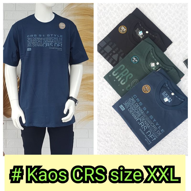 Kaos CRS 91 size XXL Polos ORIGINAL 100%/ modern