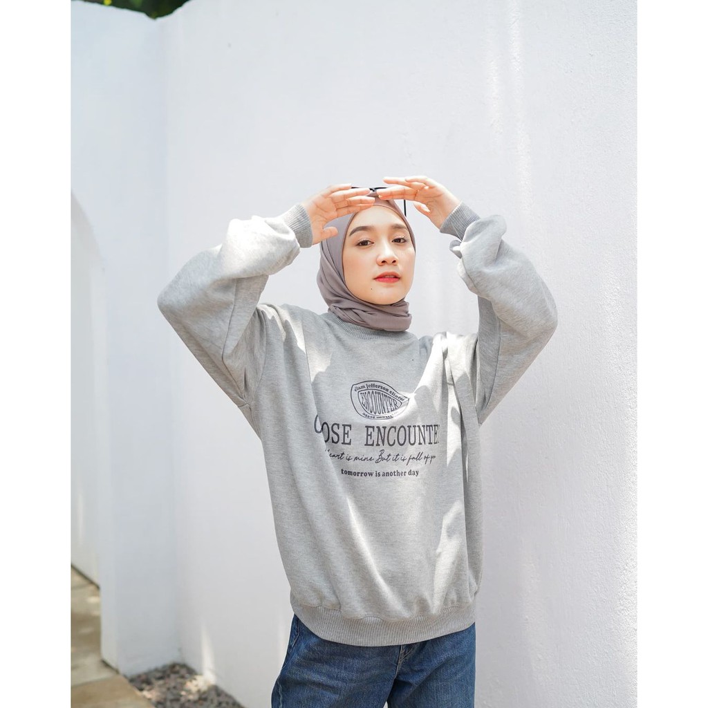 SWEATER KOREA - JEFFE SWEATER - SWEATER WANITA - SWEATER FLEECE - PAKAIAN TERLARIS - KOREAN STYLE