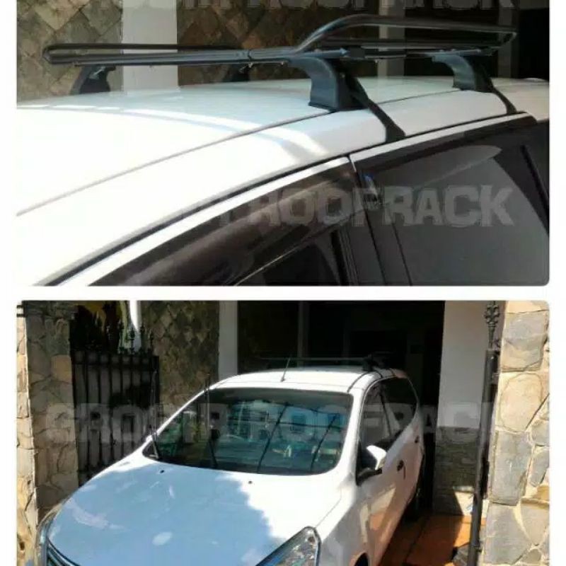 Roofrack rak mobil roof rack lengkap utk Grand livina suzuki ertiga by HSA Rack