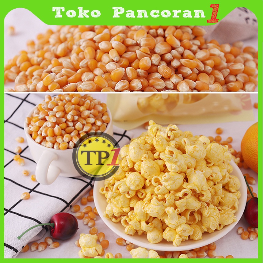 Jagung popcorn  pop corn Jagung mentah  Biji 500gr