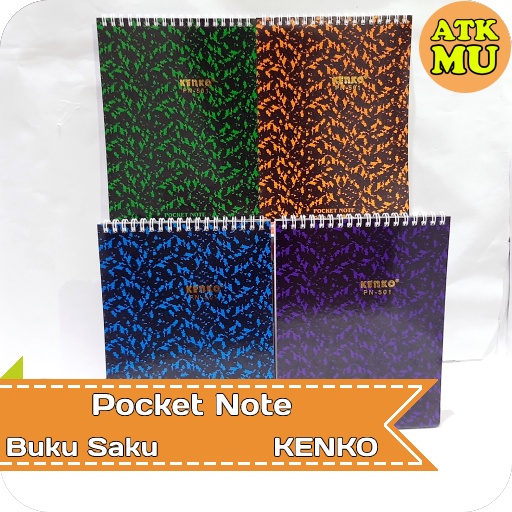 

Pocket Note Buku Saku 16 x 21cm KENKO PN-501