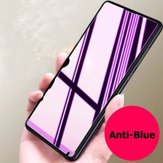 Vivo V9 Tempered glass blue ray blue light all type dideskripsi ya