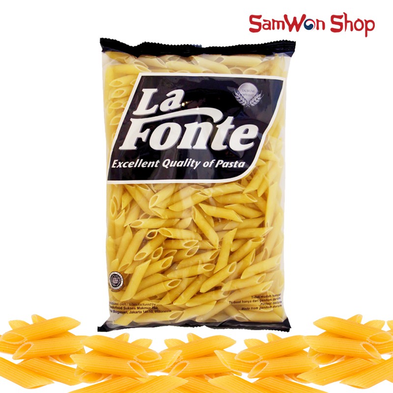 

LA FONTE PENNE ZITI RIGATE NO.91 500 GR - LAFONTE PASTA INSTANT SEHAT LEZAT