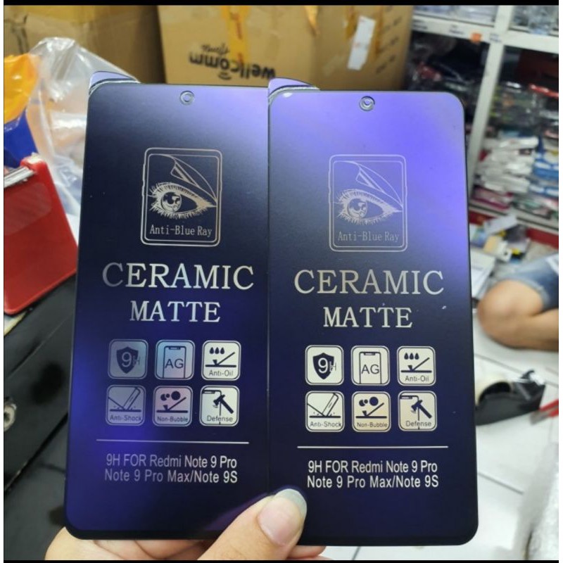 Poco X3 NFC / Poco X3 Pro Tempered Glass Ceramic Matte ...