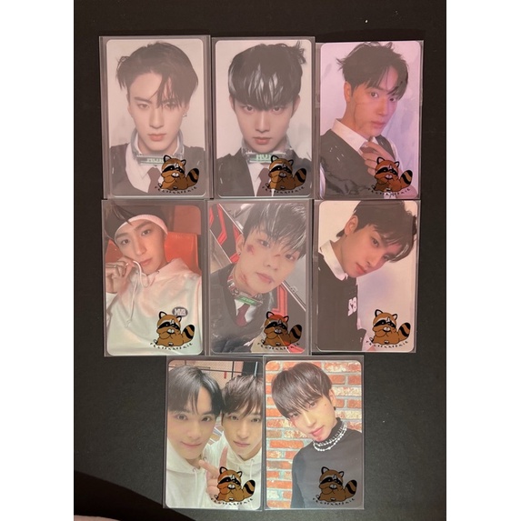 pc photocard eric q kyu changmin haknyeon hyunjae sangyeon unit sanghak maverick mvk doom id storybo