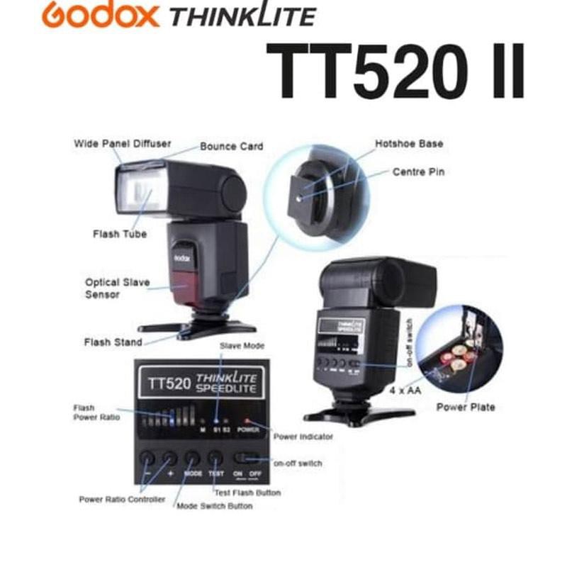Lampu Flash Godox TT520 II