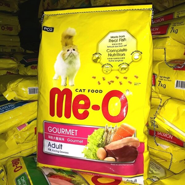 Makanan Kucing Me-O Meo Rasa Gourmet Adult 7kg 7 kg Cat Food Freshpack