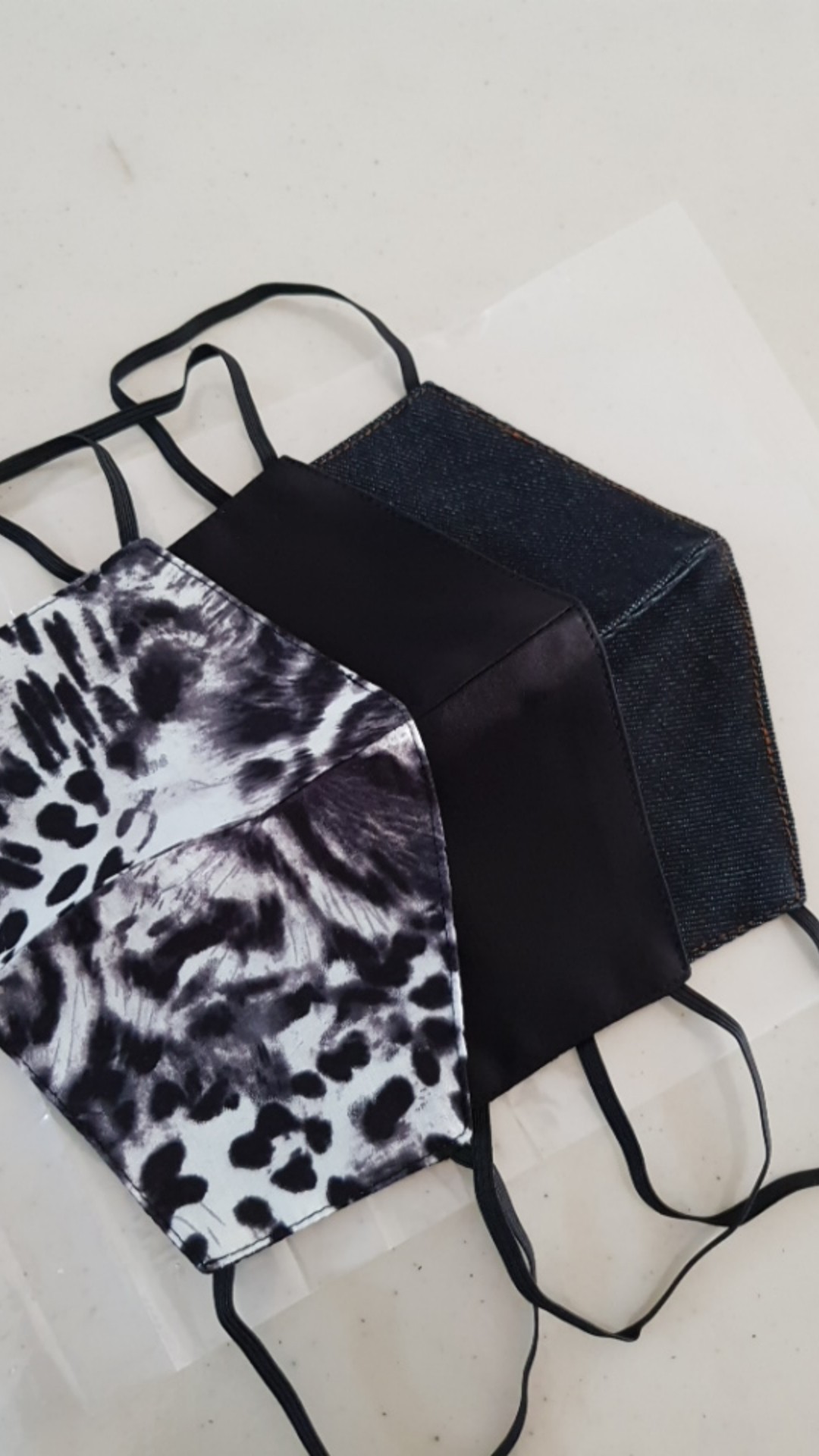 2-ply (bundle 3-mask) (tanpa Selipan Kantong) Cloth Face Mask