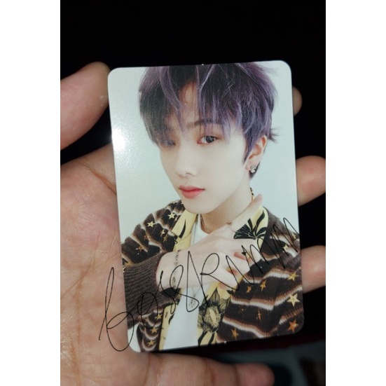 Photocard Jisung Crazy Version