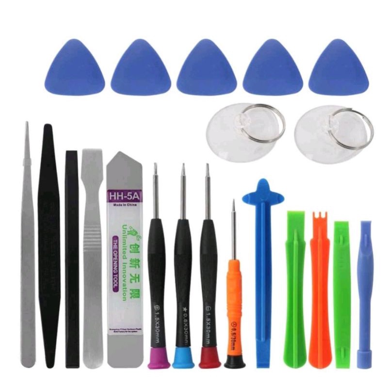 Obeng Set Tools Handphone Alat Service 21 in 1