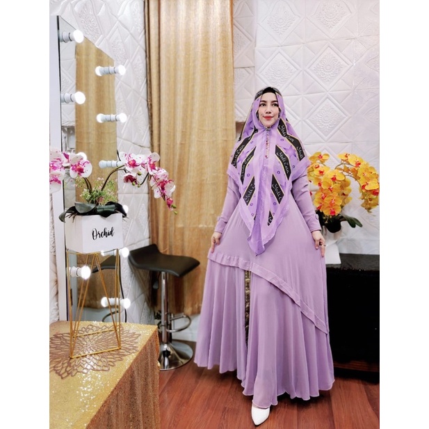 DRESS ALAYA VOLL 4 PREMIUM SET* Original  _By : Yodizein Syari_