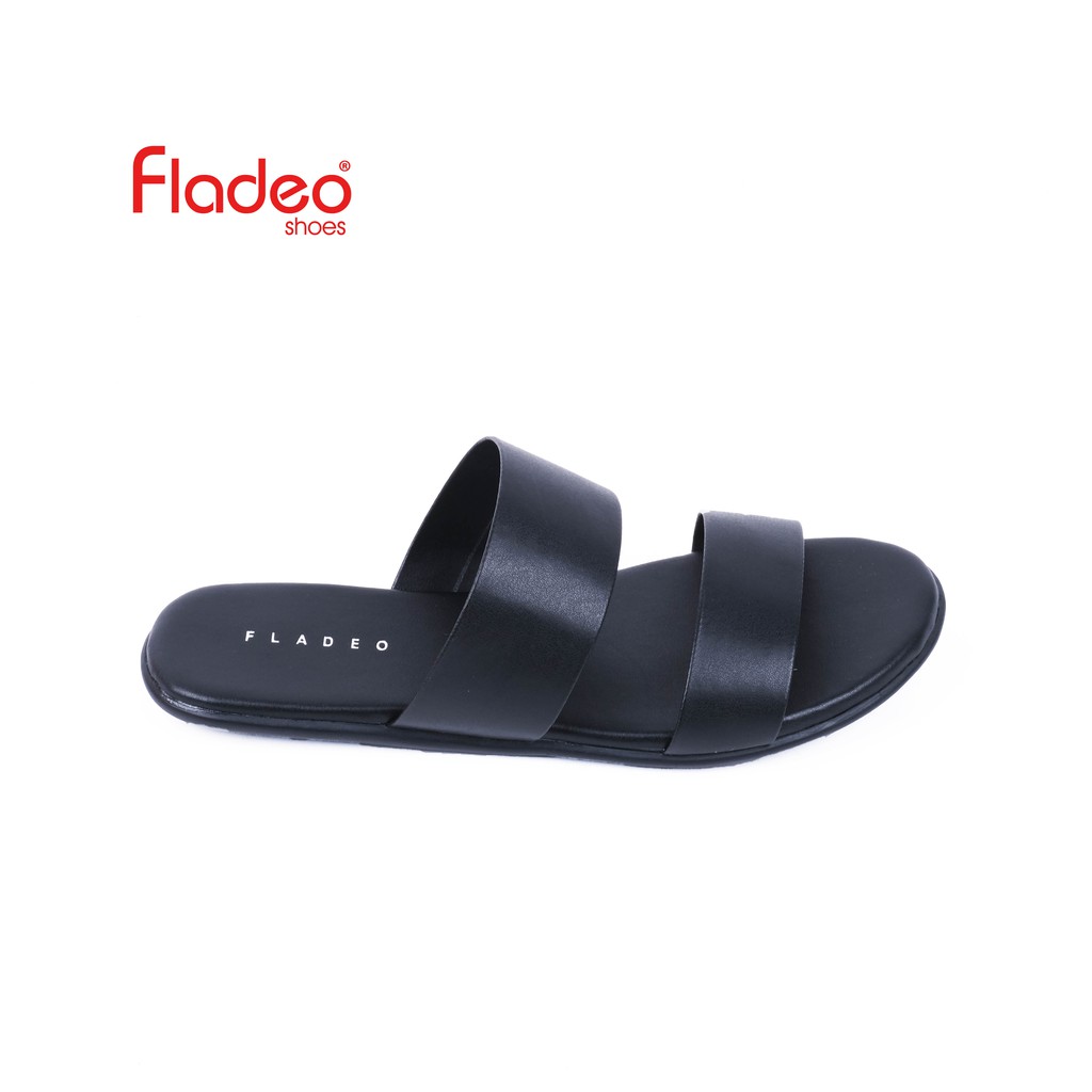 Fladeo G20/LDS276-3TP/Sandal Teplek Slide Wanita [ Flat Slippers ]-2