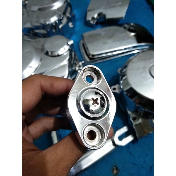 TENSIONER SETELAN KAMPRAT MEGAPRO TIGER ORIGINAL CHROME