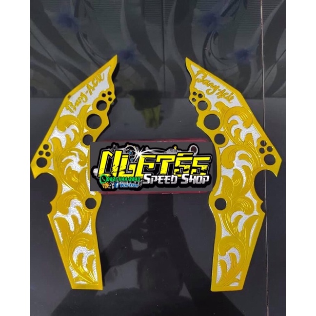 pemanis rangka deltabox vixion new dan old ukir candy gold #pemanis_rangka #pemanis_deltabok #ukir