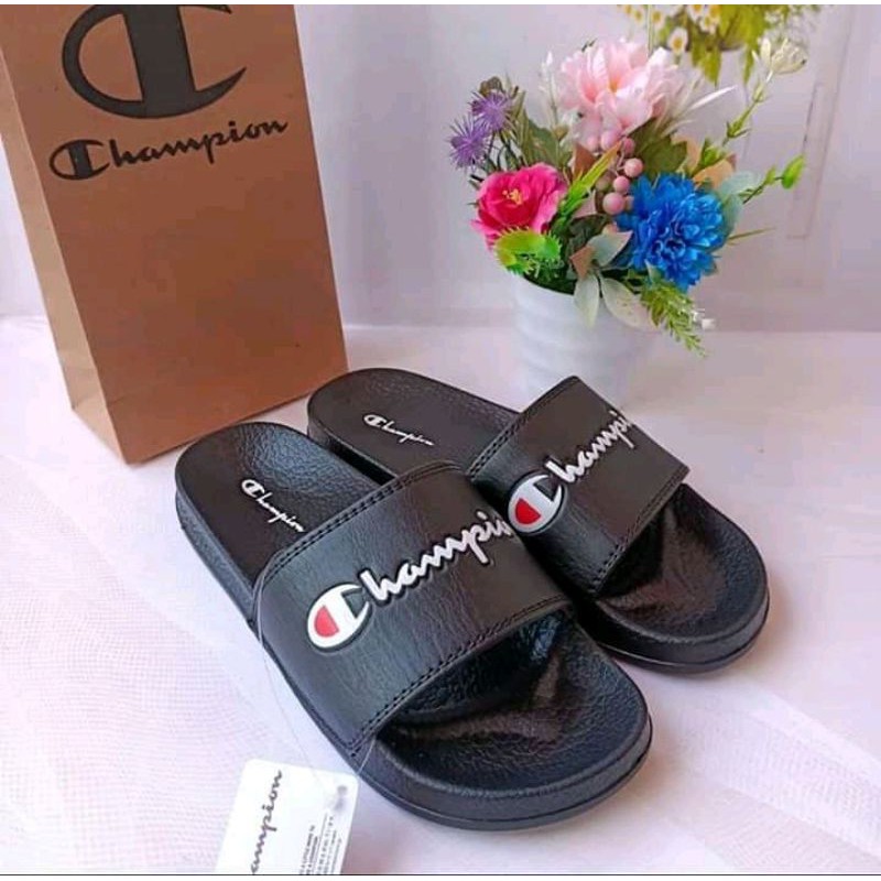 Sandal Selop Pria Champion Sendal Slide On Pria Dan Wanita