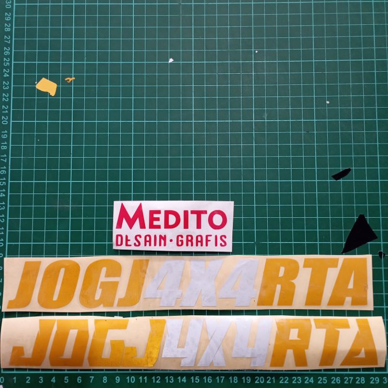 Sticker Cutting JOGJ4X4RTA