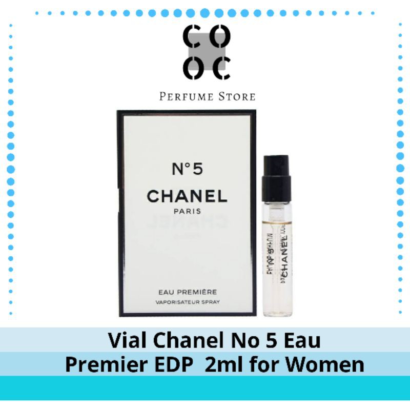 Vial Chanel No 5 Eau Premiere EDP 2ml for Unisex