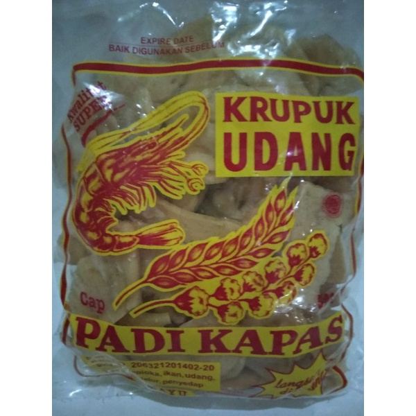 

KRUPUK UDANG PADI KAPAS 500 GR (SIRIAN)