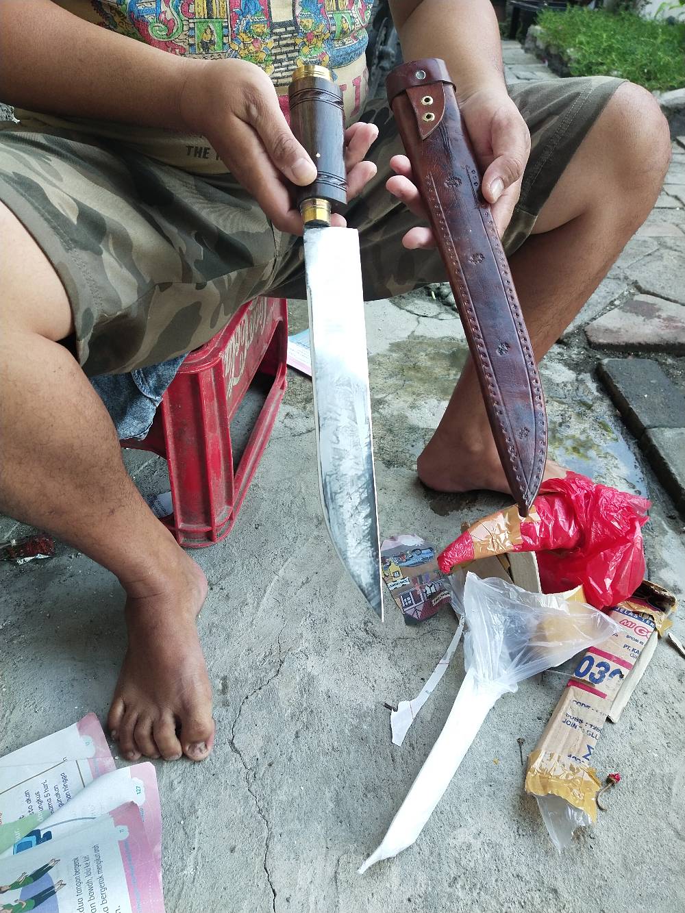  Pisau Garpu Sembelih Besar Termurah