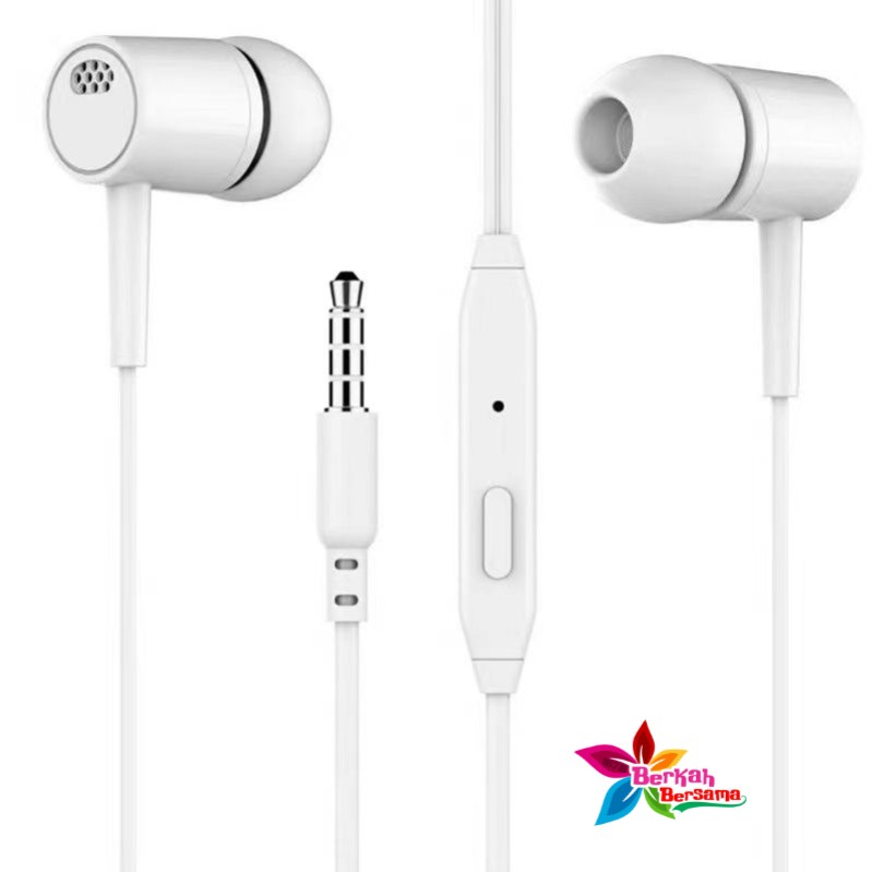 Headset Headsfree Hf earphone Extra BAss d21 All tipe Hp BB1455