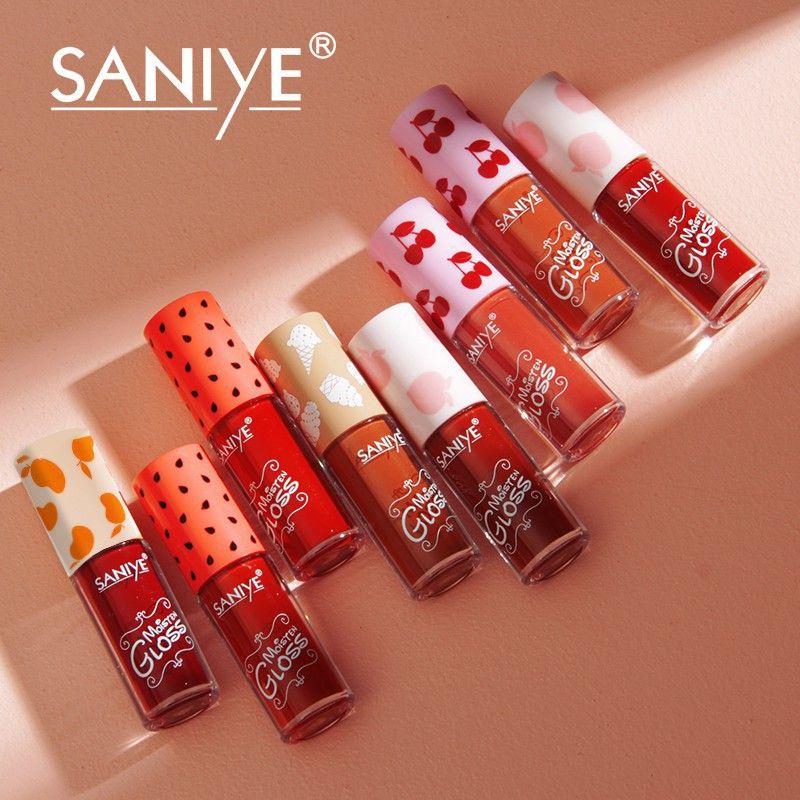 Medan Termurah fuits matte lipstik lip tint waterproof saniye beauty