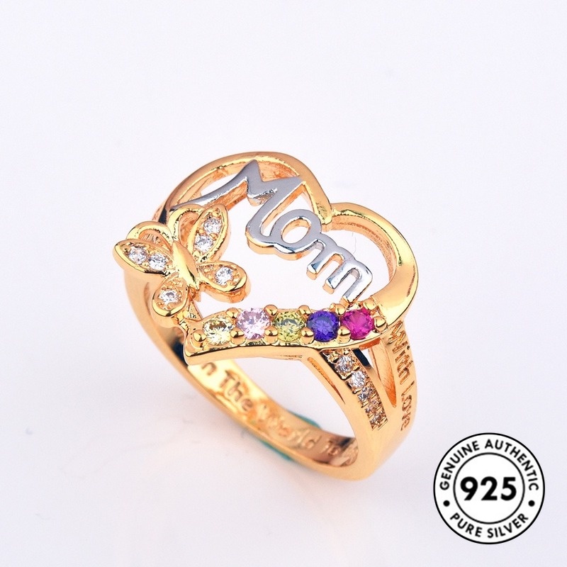 Cincin S925 Silver Bentuk Hati